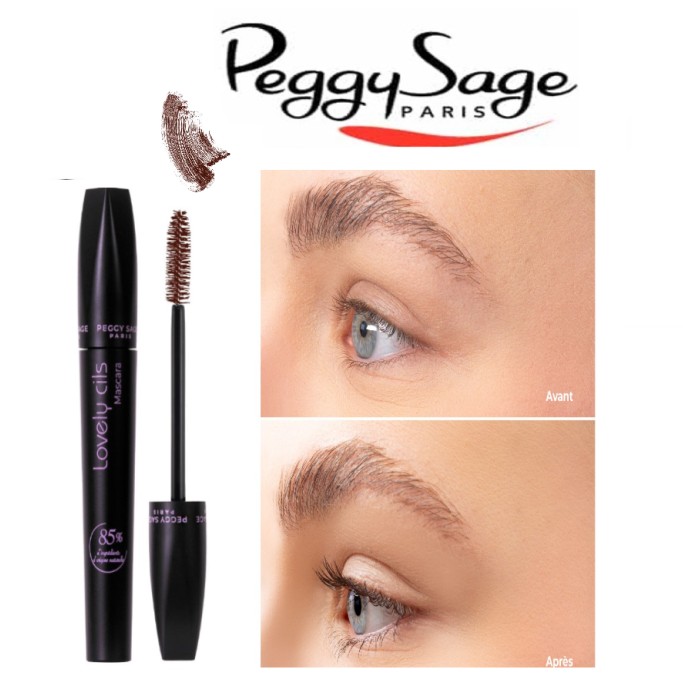 PEGGY SAGE- MASCARA LOVELY CILS ,Havane 130777